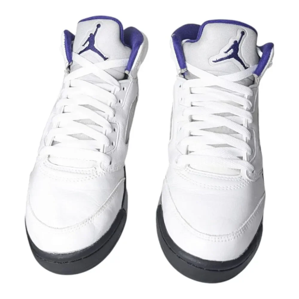 NIKE Air Jordan 5 Retro 'Dark Concord' Sneakers Size 5.5Y/W7